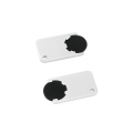 Shopping trolley token holder „Beta“, black