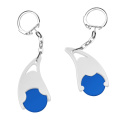 Shopping trolley token holder „Epsilon“, blue