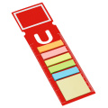 Sticky notes bookmark, red