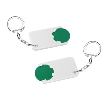 Shopping trolley token holder „Beta“, green, product image (2)