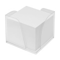 Memo box „Gamma“, frosted transparent