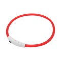 LED Dog Collar, red