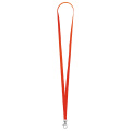 Lanyard "default" width of ribbon 10 mm, approx. Pantone 485C