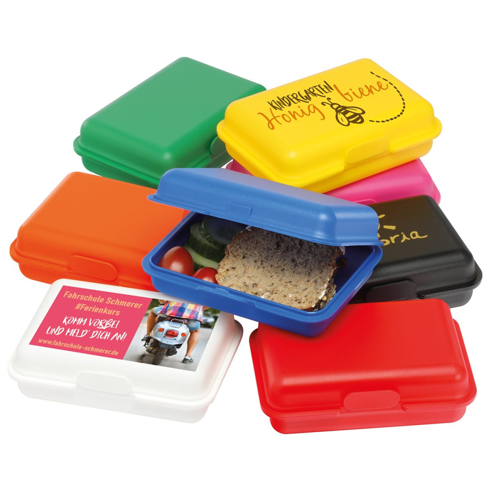 Lunch box/butter dish, green, product image (1)