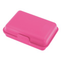 Lunch box/butter dish, pink