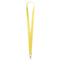 Lanyard "default" width of ribbon 10 mm, approx. Pantone yellow C
