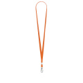 Lanyard "default", width of ribbon 10 mm, approx. Pantone 021C