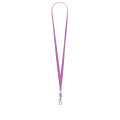 Lanyard "default", width of ribbon 10 mm, approx. Pantone 252C