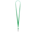 Lanyard "default", width of ribbon 10 mm, approx. Pantone 354C