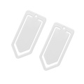 Paper clip, mini, white