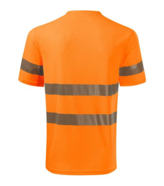 RIMECK HV Dry – T-shirt unisex, fluorescent orange, S, product image (4)