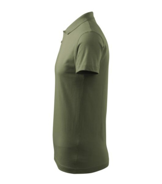 MALFINI Single J. – Polo Shirt men’s, khaki, S, product image (3)