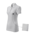 MALFINI Cotton – Polo Shirt women’s, ash melange