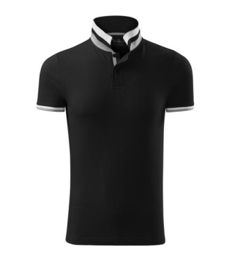 MALFINI Premium Collar Up – Polo Shirt men’s, black, S, product image (2)