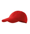 MALFINI 6P – Cap unisex, red