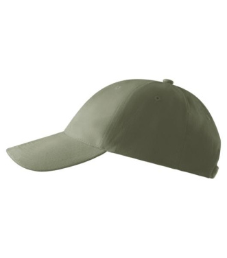 MALFINI 6P – Cap unisex, khaki, adjustable, product image (3)