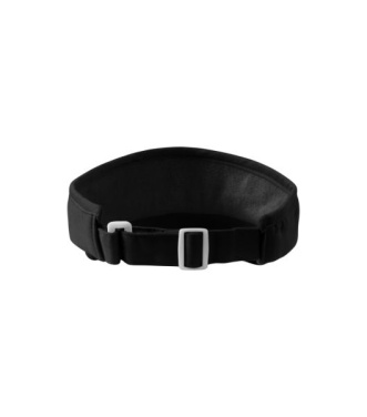 MALFINI Sunvisor – Sun Visor unisex, black, adjustable, product image (3)
