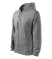 MALFINI Trendy Zipper – Sweatshirt men’s, dark gray melange