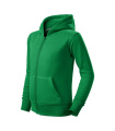 MALFINI Trendy Zipper – Sweatshirt Kids, kelly green