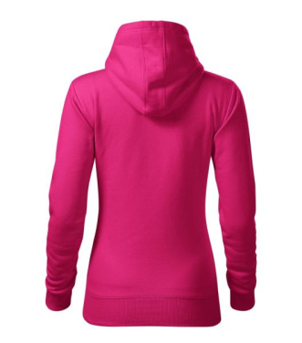 MALFINI Cape – Sweatshirt women’s, magenta, XS, product image (3)