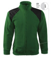 RIMECK Jacket Hi-Q – Fleece unisex, bottle green 06 (brand label)