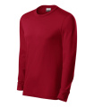 RIMECK Resist LS – T-shirt unisex, marlboro red