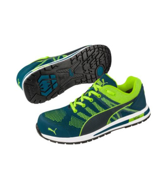 PUMA Elevate Knit Green Low – Low boots men’s, green, 39, product image (4)