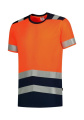TRICORP T-Shirt High Vis Bicolor – T-shirt unisex, fluorescent orange