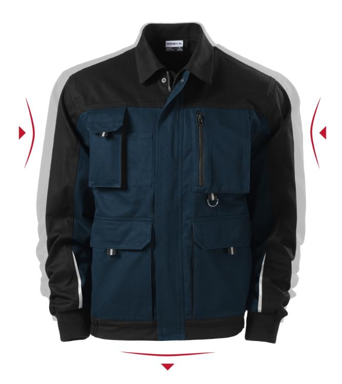 RIMECK Woody – Work Jacket men’s, navy blue, 44/46, product image (1)