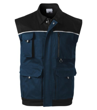 RIMECK Woody – Work Vest men’s, navy blue, 44/46, product image (3)