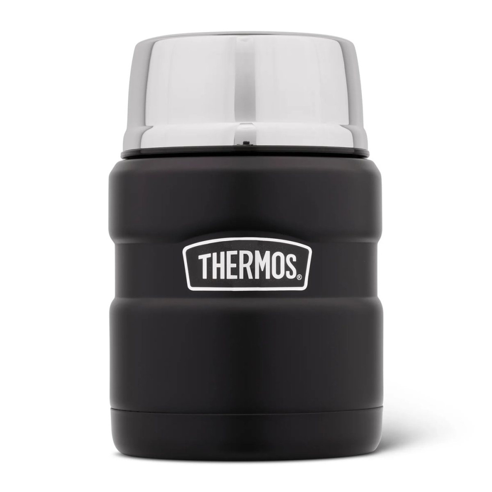 THERMOS King 0.5 L – food flask, colour: matte black, product image (1)