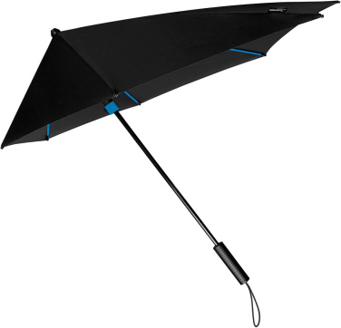 STORMaxi ST-12 aerodynamic storm umbrella, black / blue, Ø 92 cm, product image (4)