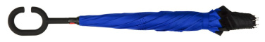 FALCONETTI RU-6 reverse-folding umbrella, black / blue, Ø 105 cm, product image (3)