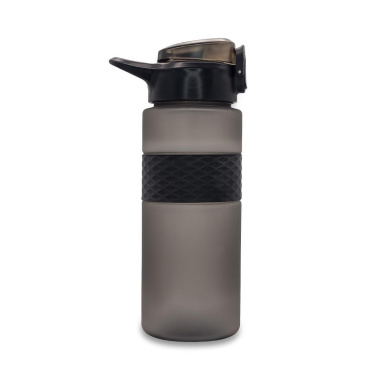 700 ml Noviq water bottle with a straw, black, product image (2)