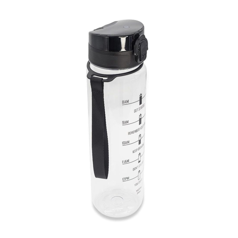 1000 ml Motiva RPET water bottle, colorless, product image (1)