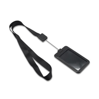 Gant retractable ID lanyard, black, product image (4)