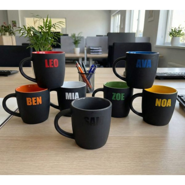 345 ml Esla ceramic mug, black, product image (3)