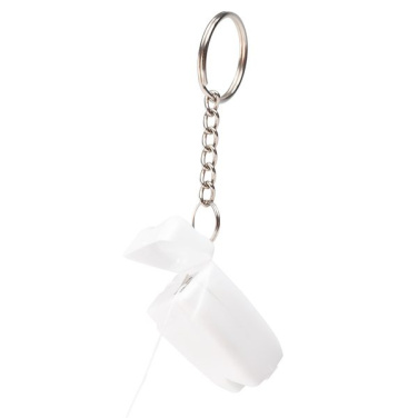 Toothy keychain with dental floss, white, product image (4)