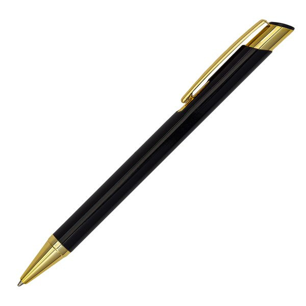 Lindi ballpen, black/gold, product image (1)