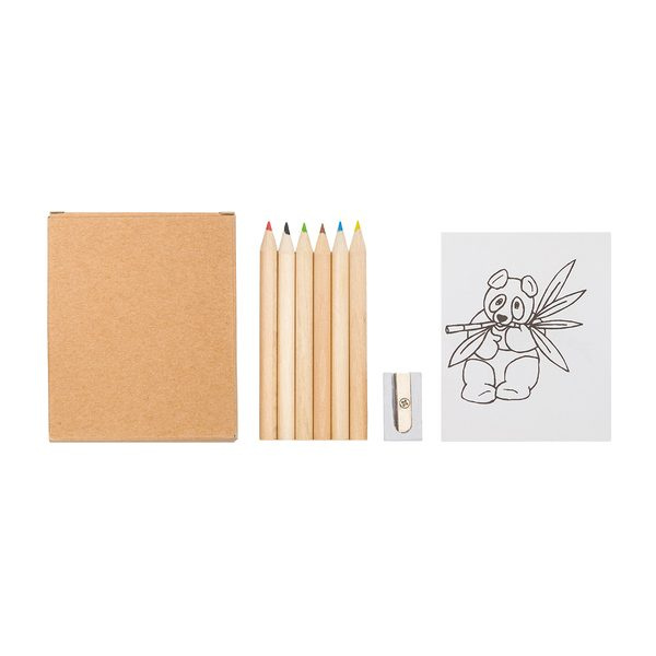 Artistes colouring set, beige, product image (1)