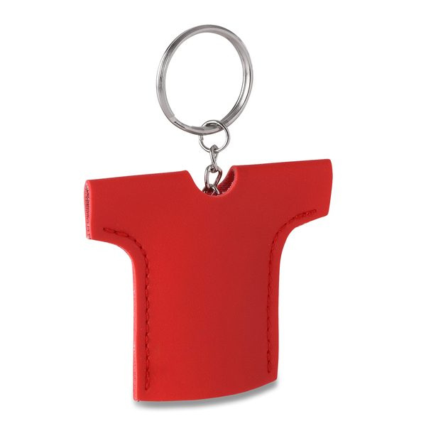T-shirt keyring, red, product image (1)