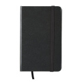 Asturias 130x210/80s squared notepad, black