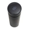 420 ml Falco thermal mug with thermometer, black