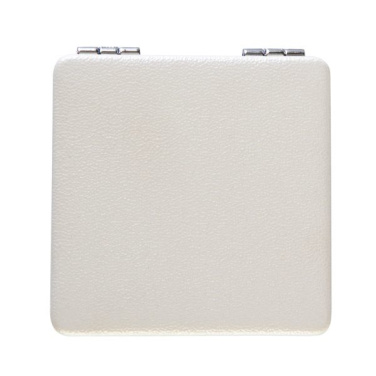 Boxy mirror, white, product image (3)