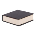Paper note block, black