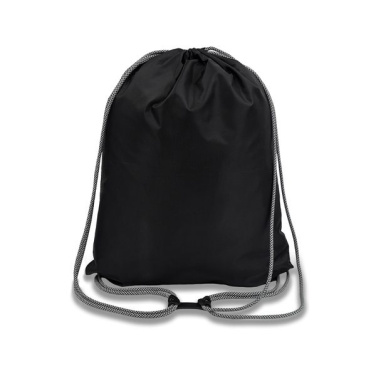 Arena drawstring backpack, black, product image (2)