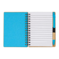 Smile notebook, light blue