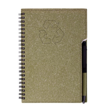 Telde notepad, green, product image (3)