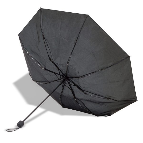 Locarno folded umbrella, black, product image (1)