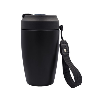 380 ml Viko thermal mug, black, product image (4)